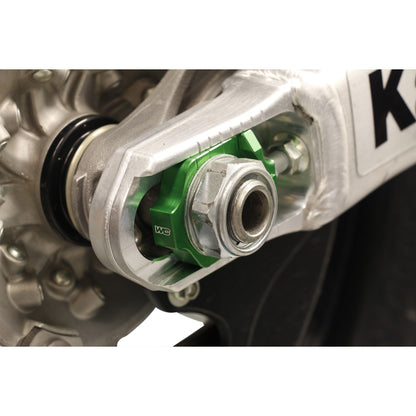 Axle Blocks Elite Kaw/Suz Green