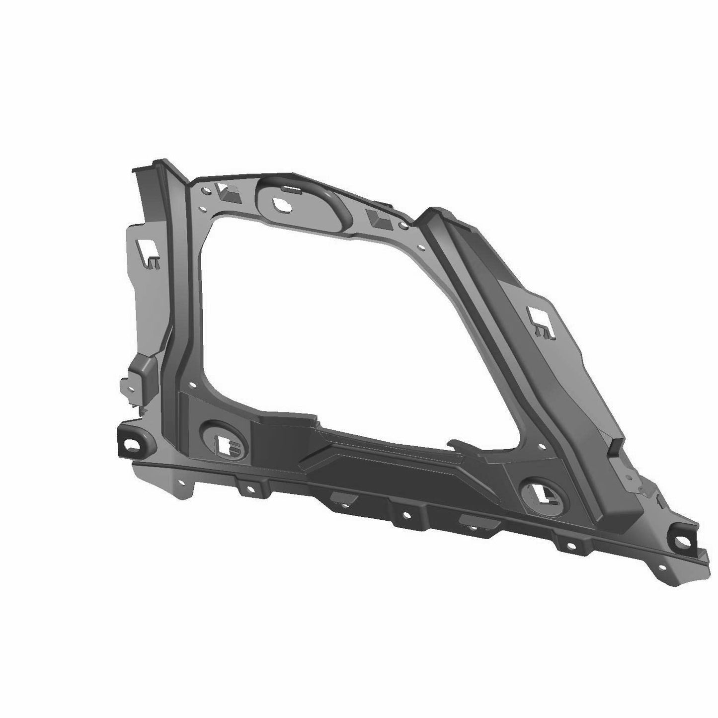 Polaris RZR Liner Hood, Gloss Black, Genuine OEM Part 5454084-070, Qty 1