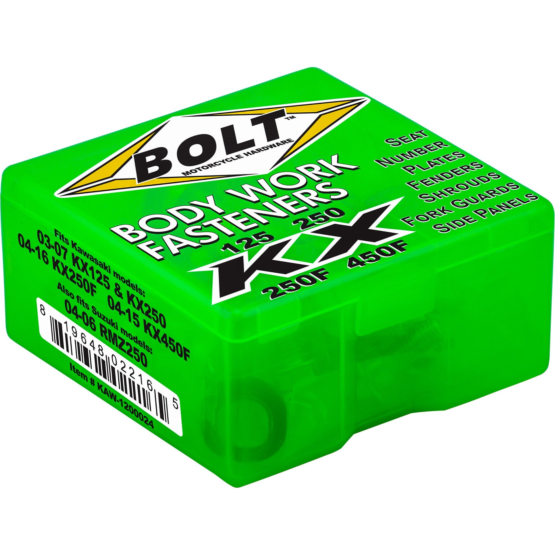 Full Plastic Fastener Kit Kx