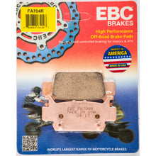 Brake Pads Fa704r Sintered R Series