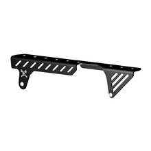 Slash Cut Chain Guard Black
