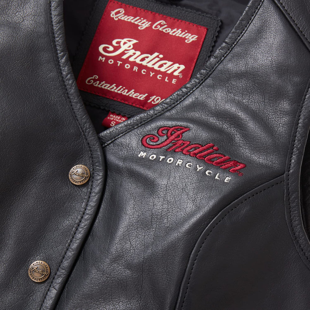 
                      
                        Indian Motorcycle Women's Lindy Vest, Black - L - 286273906
                      
                    
