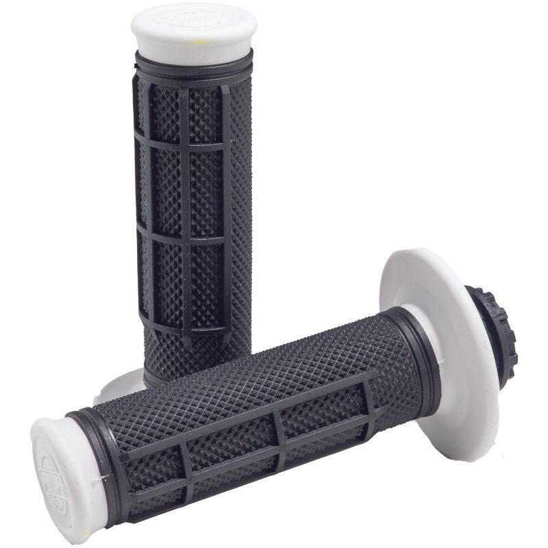 ProTaper Pro Series Clamp On 1/2 Waffle White/Black