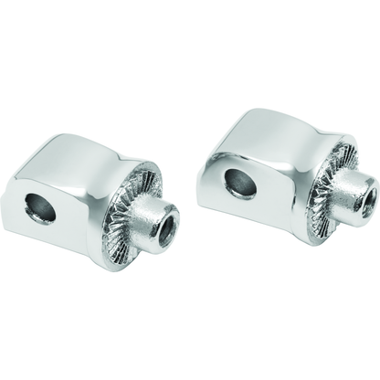 Kuryakyn Splined Passenger Peg Adapter Chrome