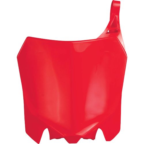 Front Number Plate Red