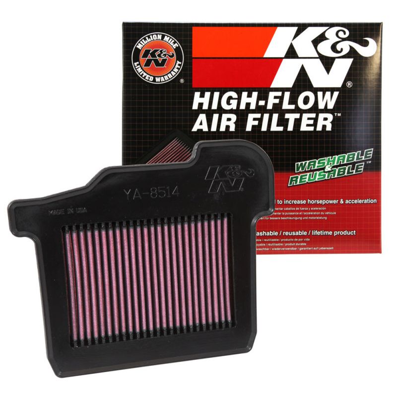 K&N Replacement Unique Panel Air Filter for 2014 Yamaha FZ-09/MT09 847
