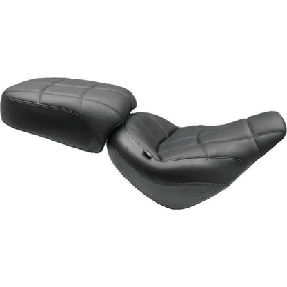 Mustang 17-21 Honda Rebel 300, 500 Tripper Passenger Seat - Black