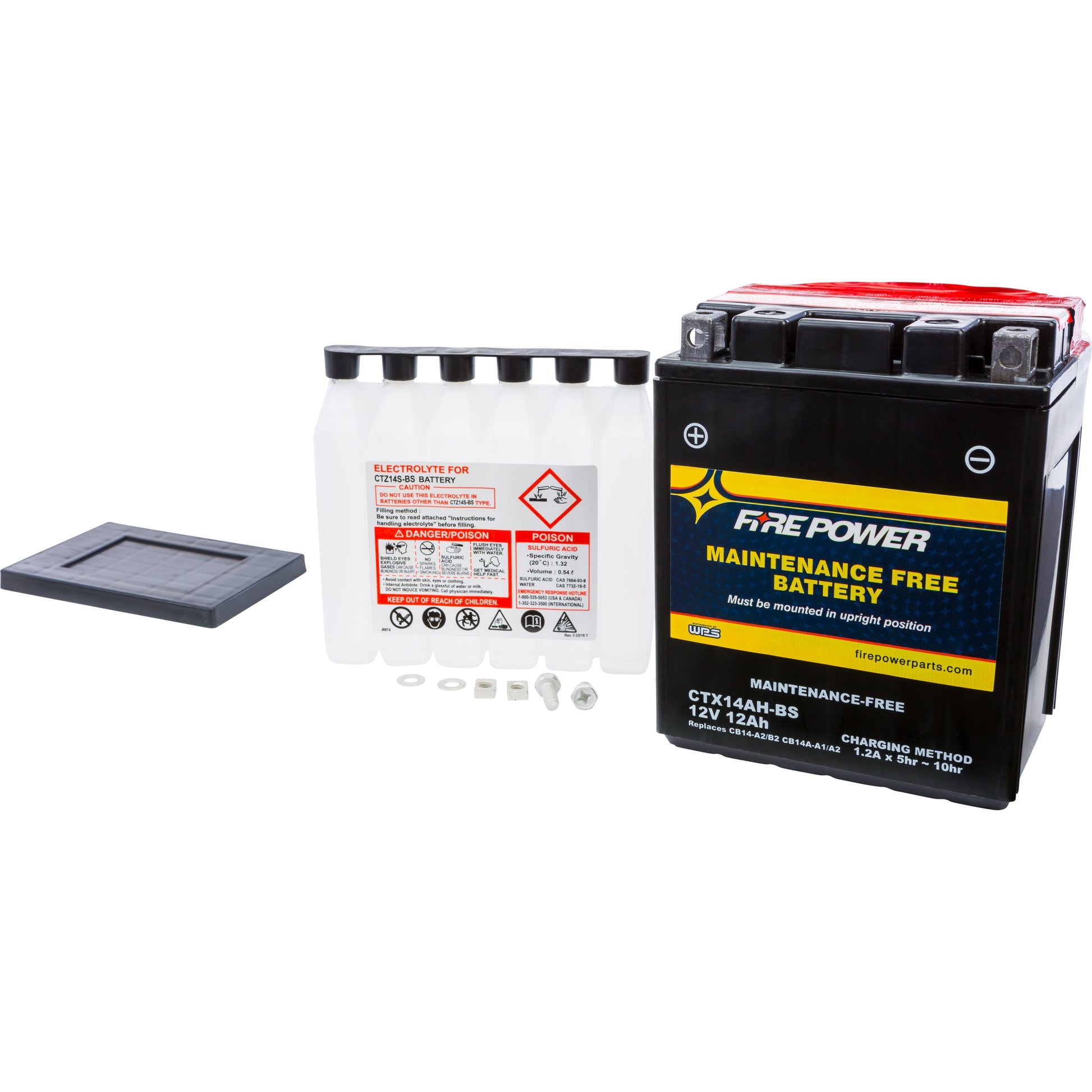 Battery Ctx14ah Bs Maintenance Free