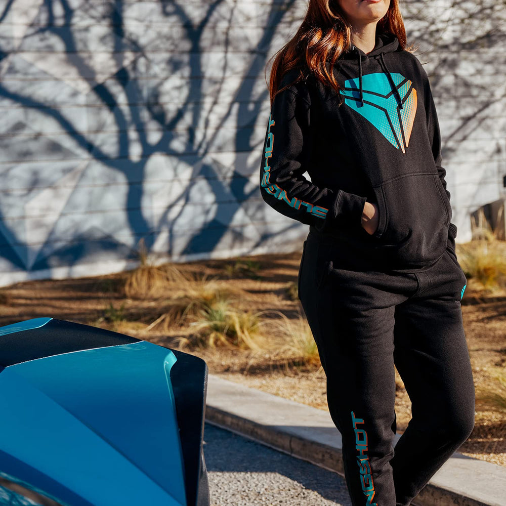 
                      
                        Polaris Slingshot Unisex Hoodie Sweatshirt, Black - L/XL
                      
                    