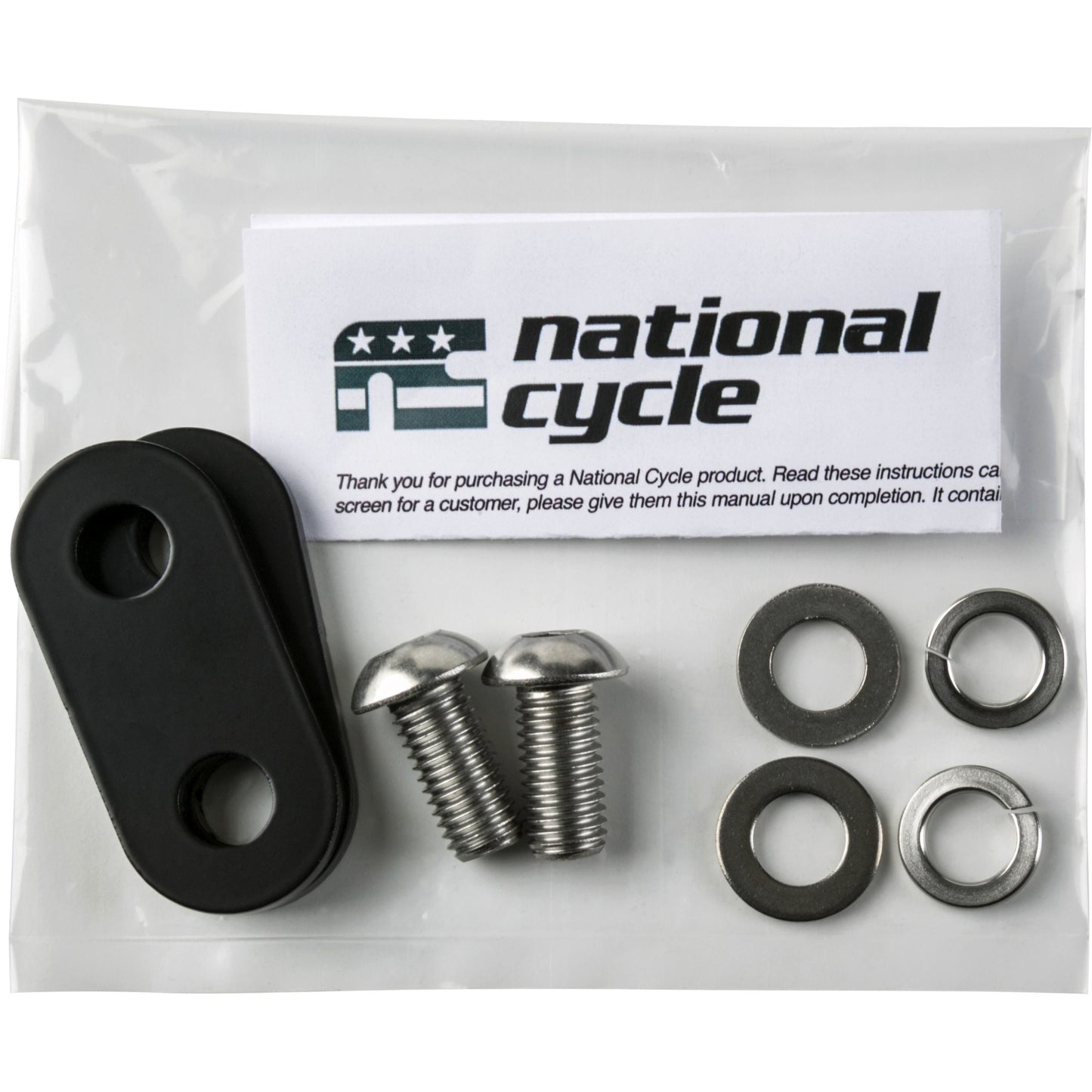 Footrest Mount/Pr Black 38mm Comfort Bar Gl1800