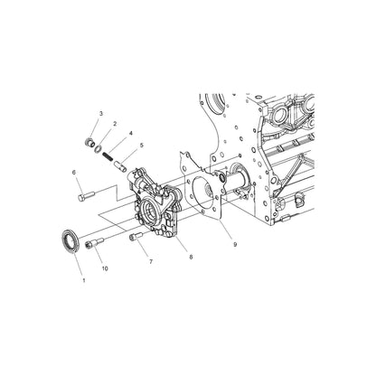 Polaris Ranger Oil Seal, 32 x 50 x 6, Genuine OEM Part 3040011, Qty 1