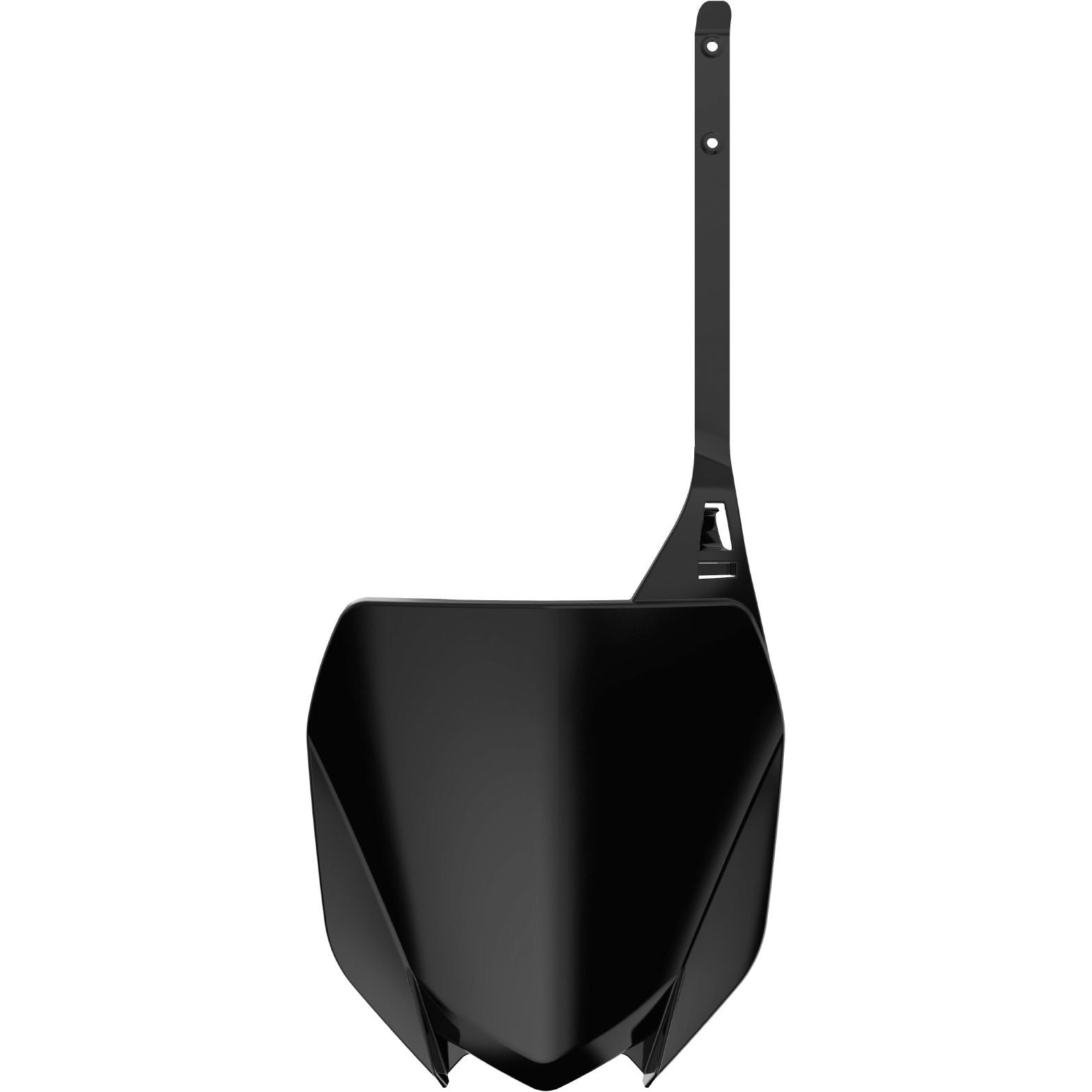 Front Number Plate Black