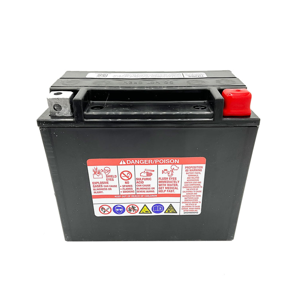
                      
                        Polaris 12V 18Ah AGM Sealed Rechargeable Battery for Specific Sportsman Scrambler 850, XP 850, XP 1000, RZR 800, S 800 Models and More, YTX20HL, 310A CCA, Non-Spillable, Maintenance-Free - 4011496
                      
                    