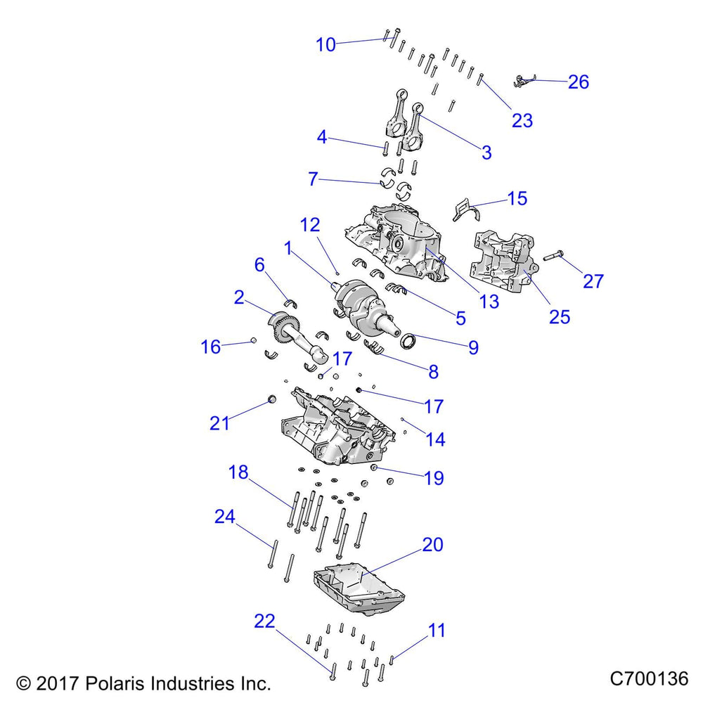 
                      
                        Polaris RZR Balance Shaft Assembly, Genuine OEM Part 1204835, Qty 1
                      
                    