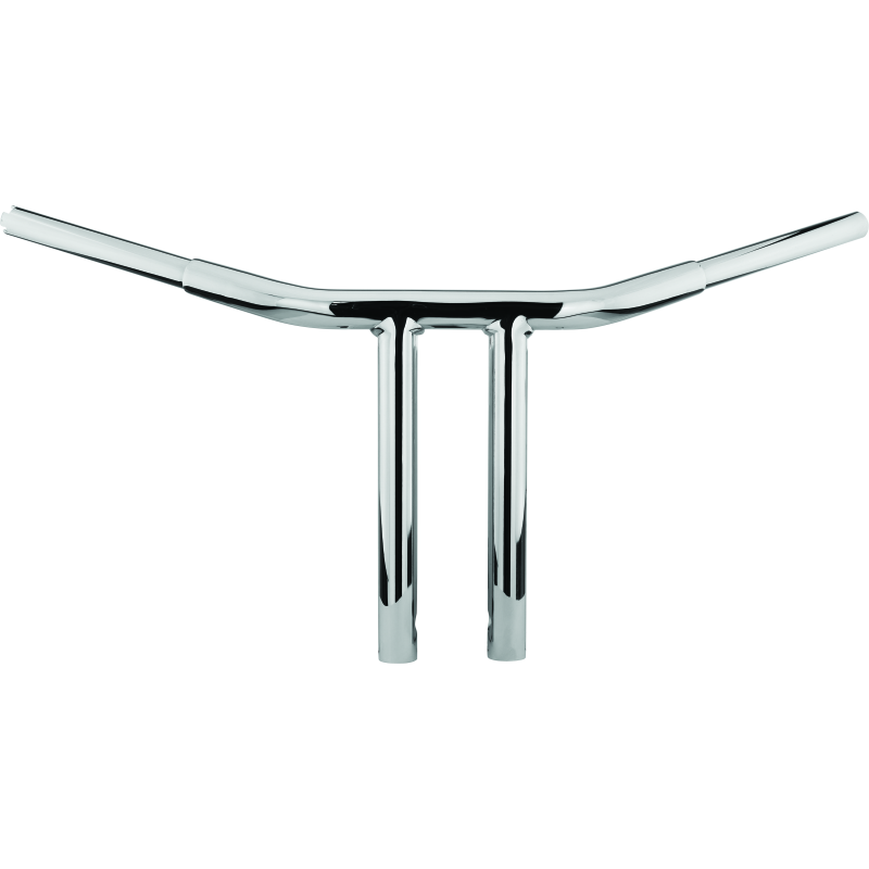 Bikers Choice Throttle By Wire Chrome 10 Inch Straight Tbar Handlebar Custom