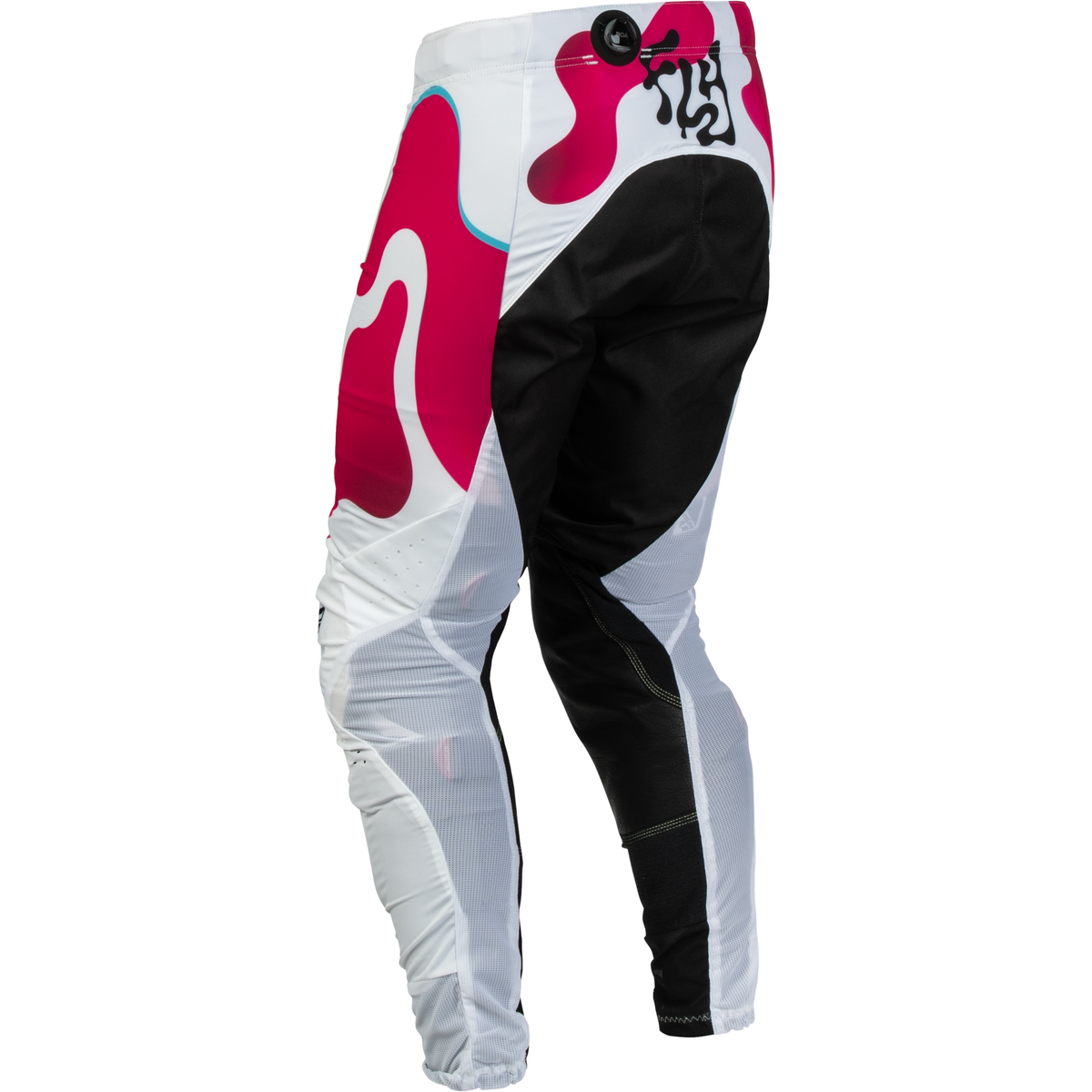 Youth Lite Vibe Pants White/Pink/Blue Sz 26
