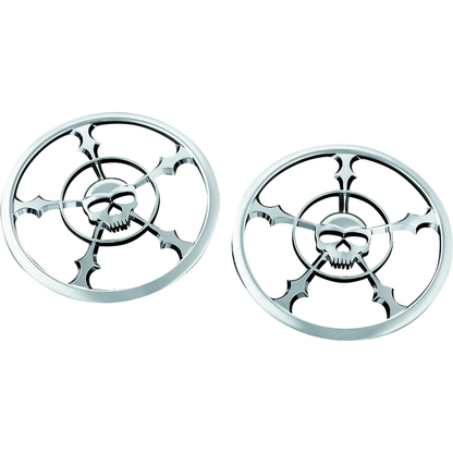 Kuryakyn Zombie Speaker Grill 14-Up Touring Chrome