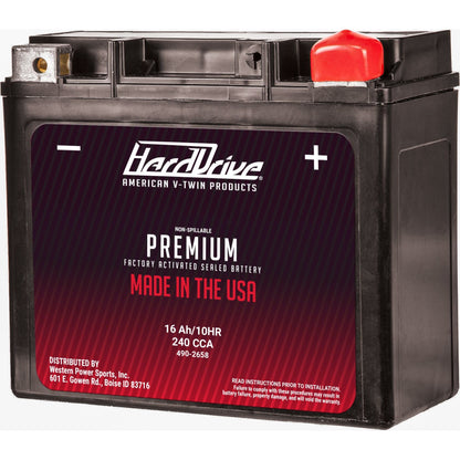 Gyz16hl / Ytx14l Premium Battery