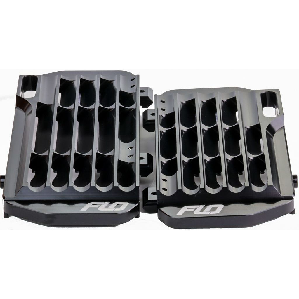 High Flow Radiator Braces Black