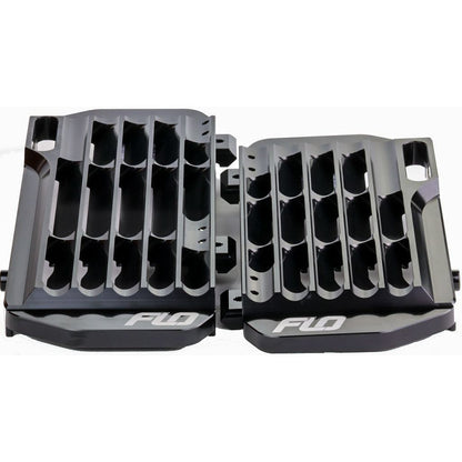 High Flow Radiator Braces Black