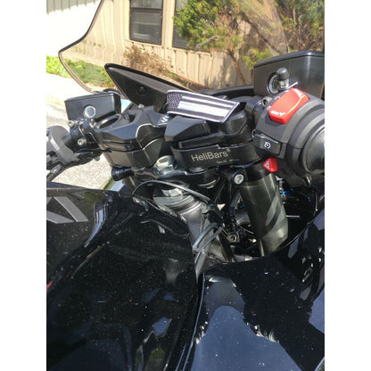 Handlebar Risers Black Suz