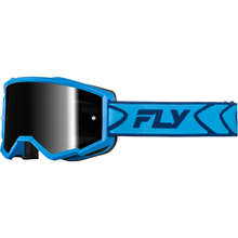 Zone Goggle Blue/Navy W/ Black Mirror/Smoke Lens