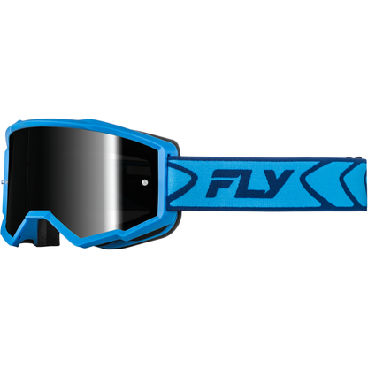 Zone Goggle Blue/Navy W/ Black Mirror/Smoke Lens