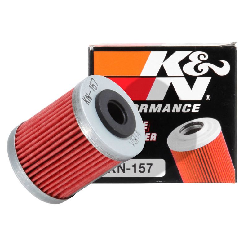 K&N Oil Filter 1.625in OD x 2.063in H for 99-07 KTM 250/400/450/520/525/540/625/660/690 (2nd Filter)