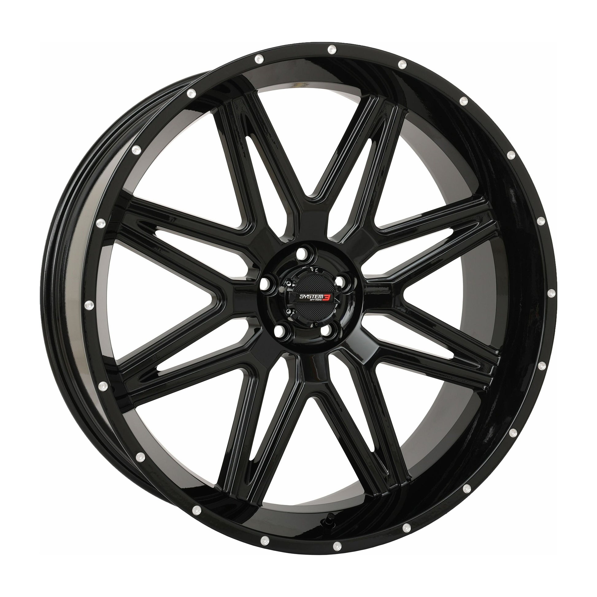 St7 Wheel 24x9 5+4 (0mm) 5/4.5 Gloss Black