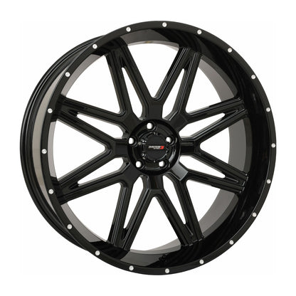 St7 Wheel 24x9 5+4 (0mm) 5/4.5 Gloss Black