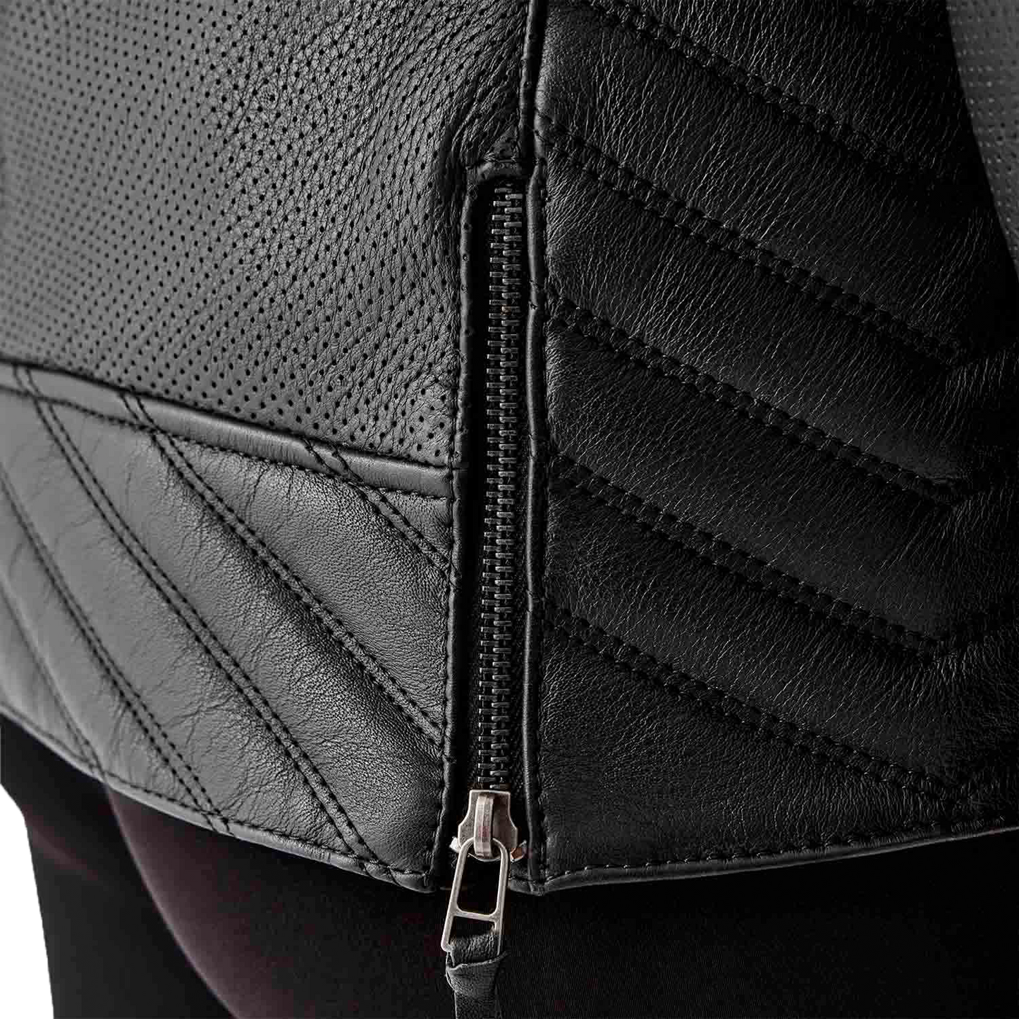 Womens Roadster Air D3o Jacket Black Leather 3xl