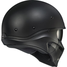 Covert X Open Face Helmet Matte Black Lg
