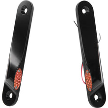 Led Front Signal Lights Flhx Flht W/O Spotlights Blk