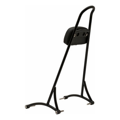 Tall Sissy Bar W/ Pad Black Xl 04 22