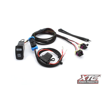 Side Mirrors W/2.00 Clamp Roll Cage Bar Clamp 2.00