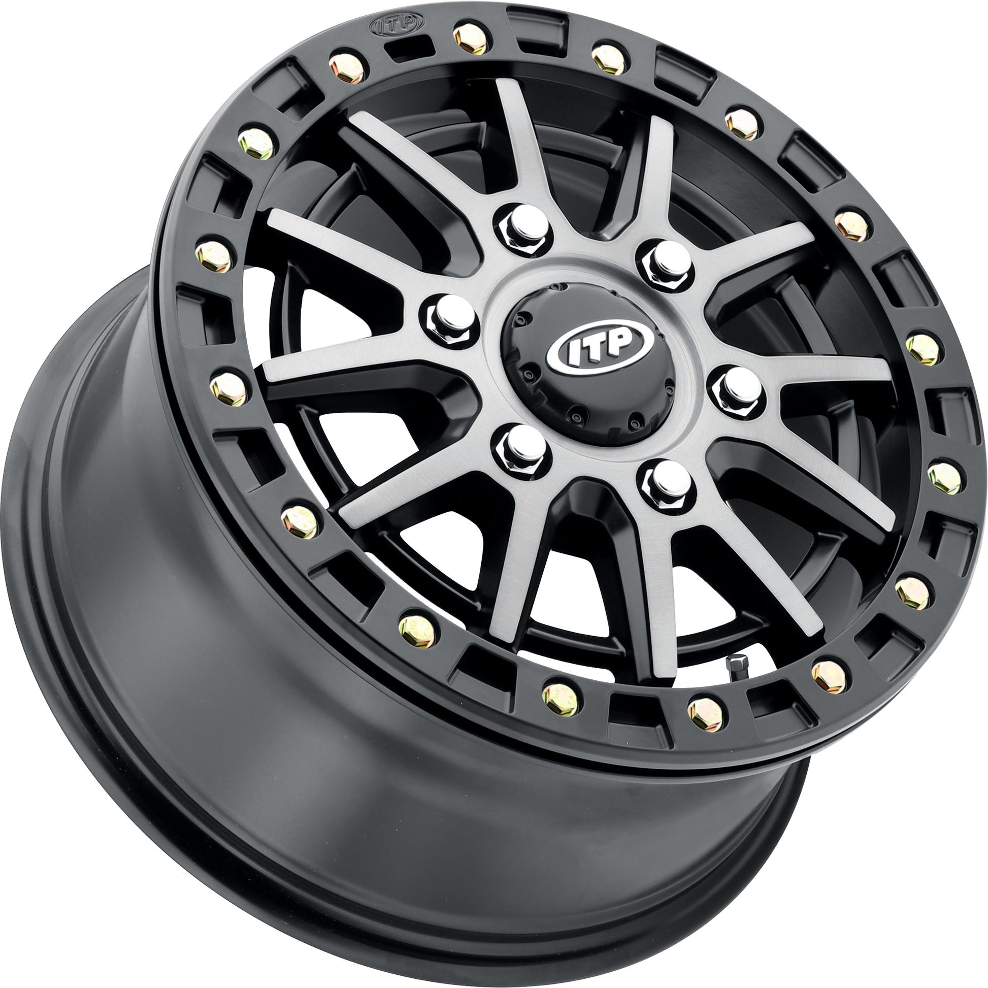 Sd10 Grey / Blk Ring 15x7 6/5.5 6+1