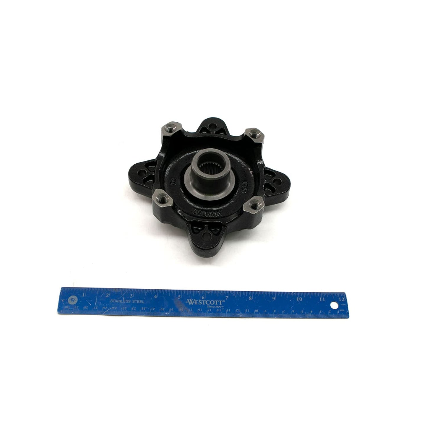 Polaris Ranger Front Wheel Hub, Medium Gloss Black, Genuine OEM Part 5137659-067, Qty 1