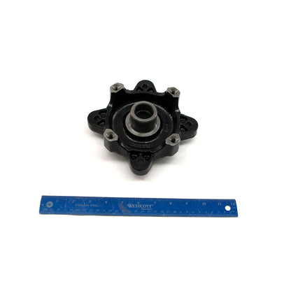 Polaris Ranger Front Wheel Hub, Medium Gloss Black, Genuine OEM Part 5137659-067, Qty 1