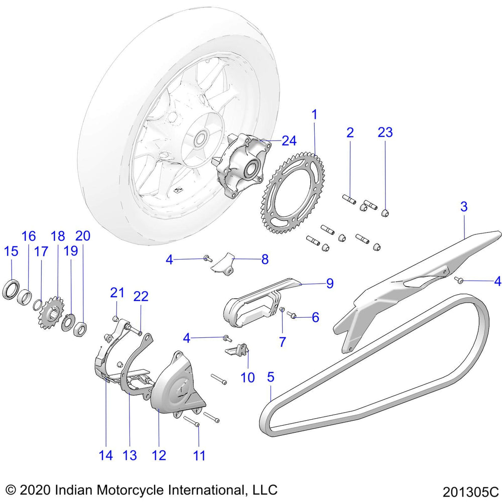 
                      
                        Polaris Spacer, M6, Genuine OEM Part 7661185, Qty 1
                      
                    