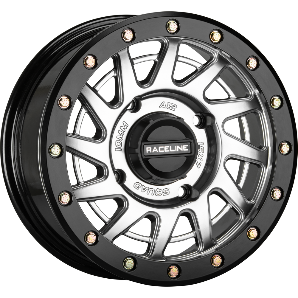 Squad Bdlk Wheel 15x7 4/156 5+2(+10mm) Hyper Silver