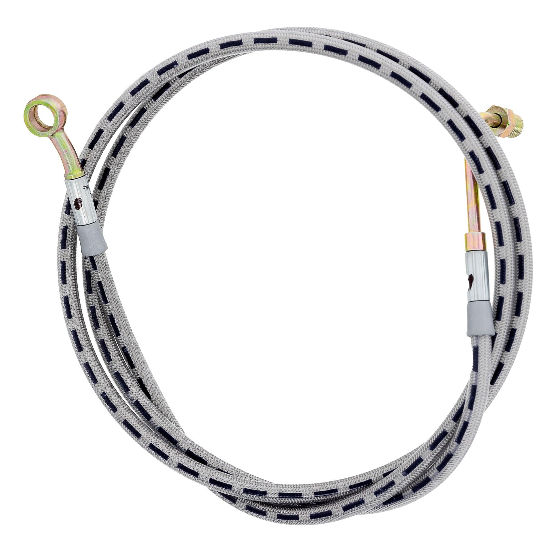 Polaris RZR Brake Line, Master to Rear, Genuine OEM Part 1911447, Qty 1
