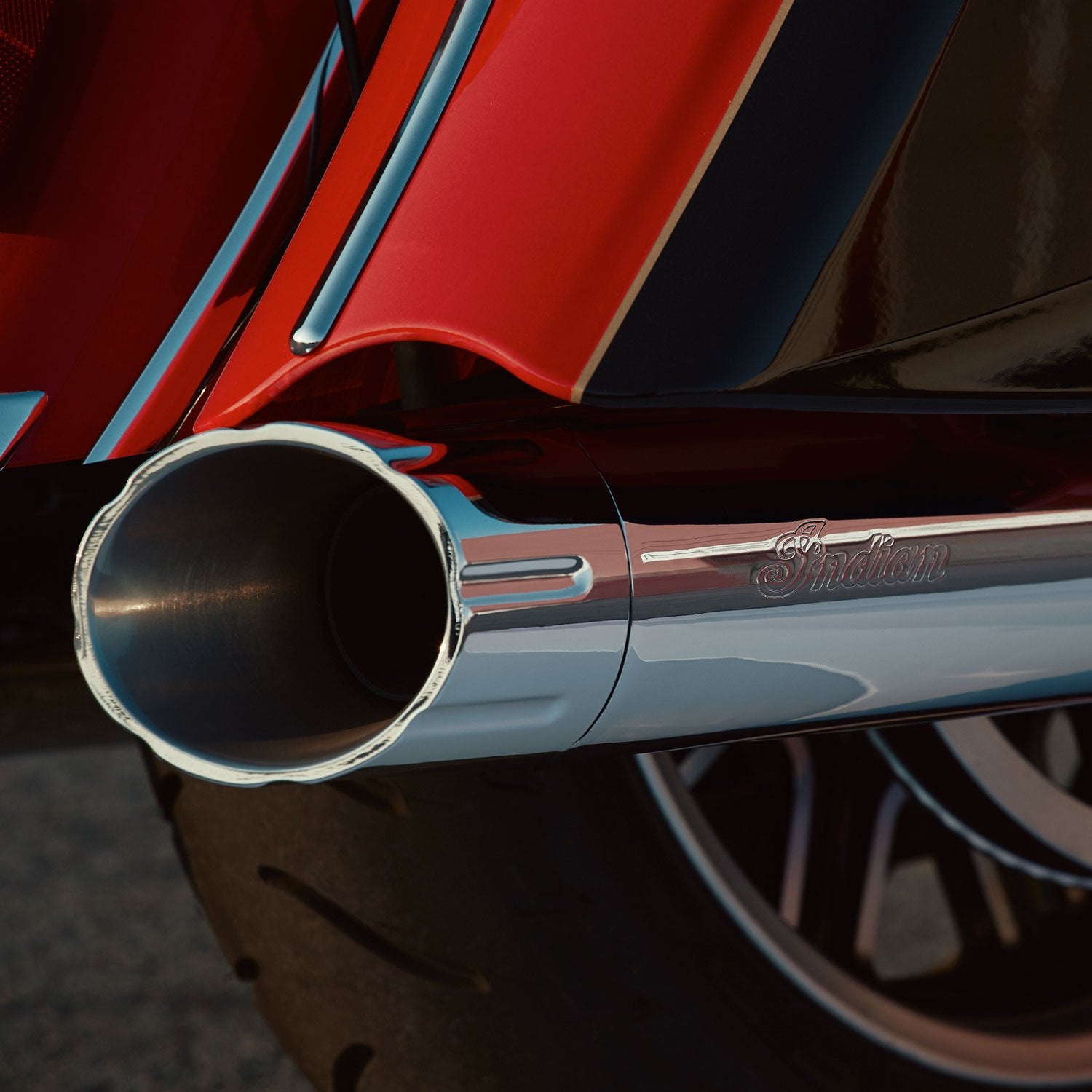 2014-2018 INDIAN CHIEF CHIEFTAIN ROADMASTER SIX SHOOTER EXHAUST TIPS 2879530-156