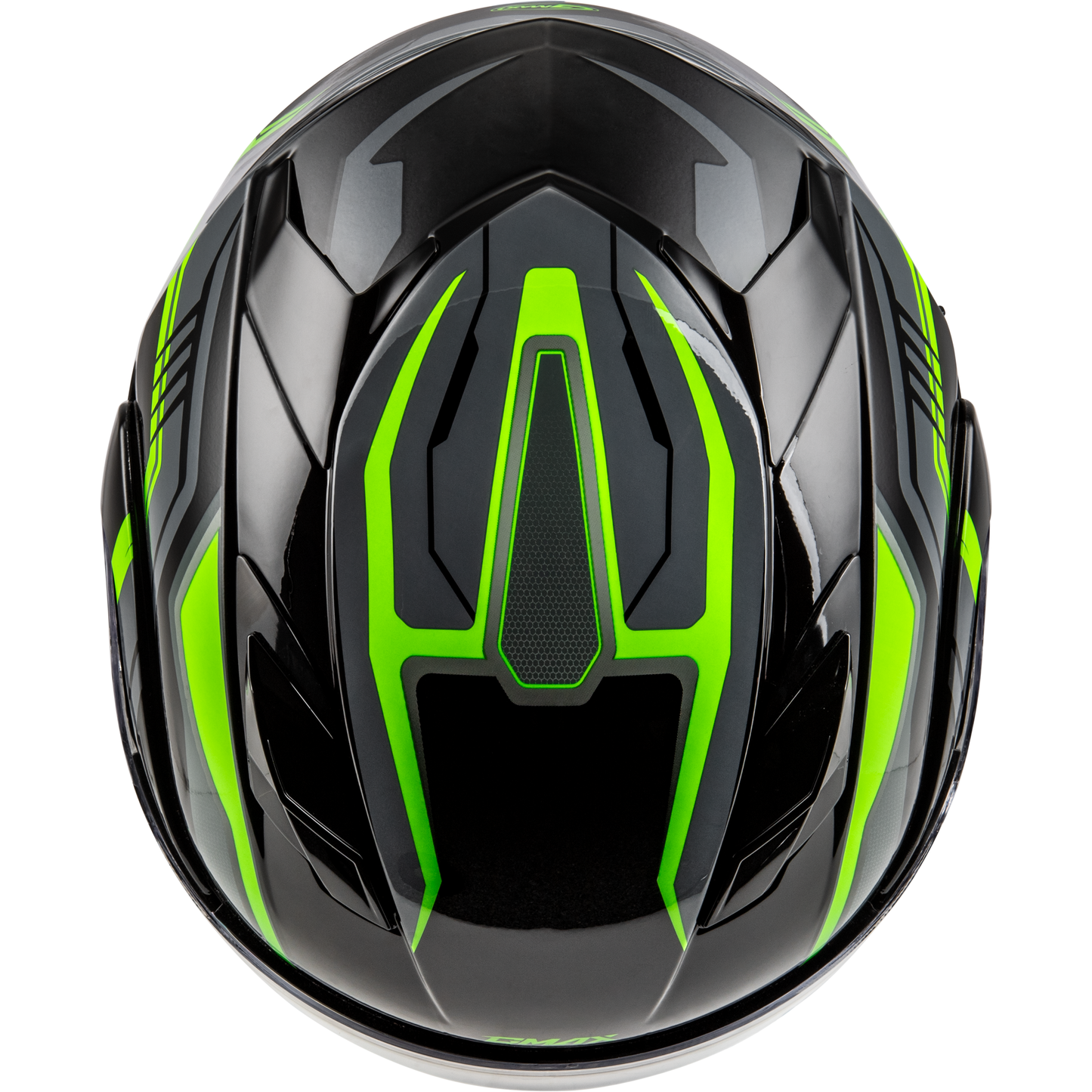 Md 01s Transistor Snow Helmet Black/Grey/Green Xl