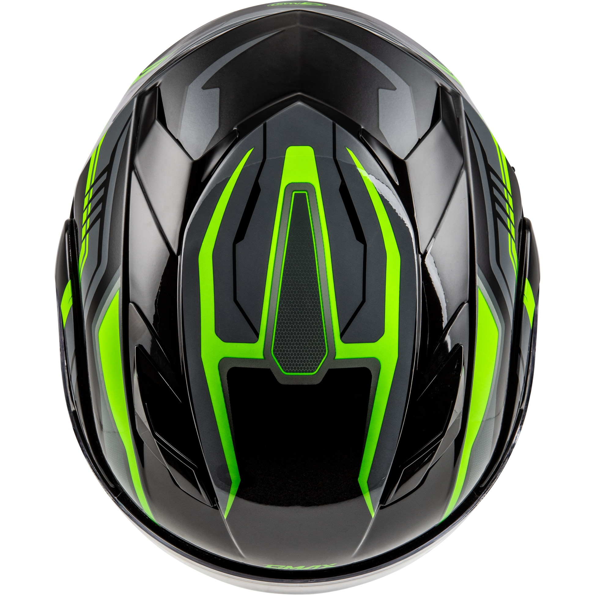 Md 01s Transistor Snow Helmet Black/Grey/Green Xl