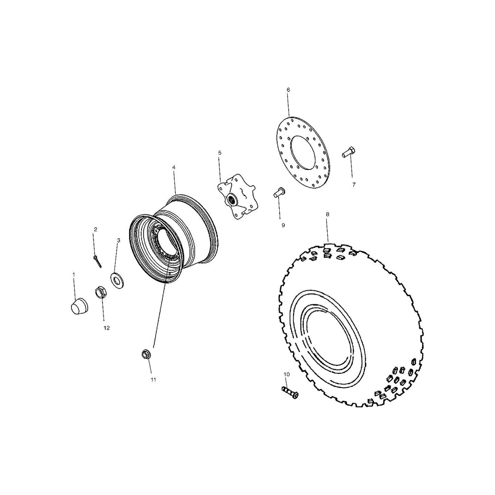 
                      
                        Polaris Rear Brake Disc Sportsman Ranger XP - 5244635
                      
                    