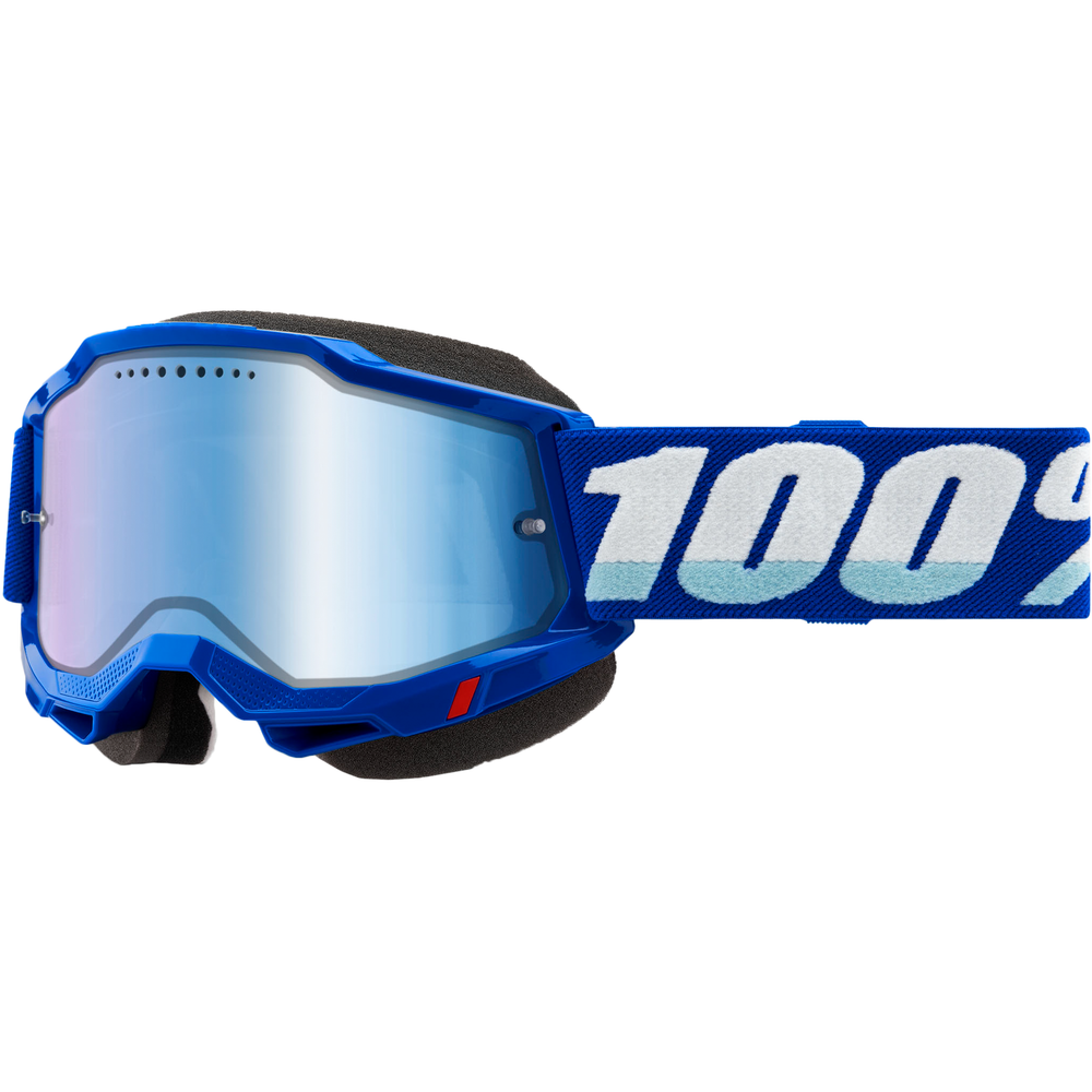 Accuri 2 Snowmobile Goggle Blue W/Blue Mirror Lens