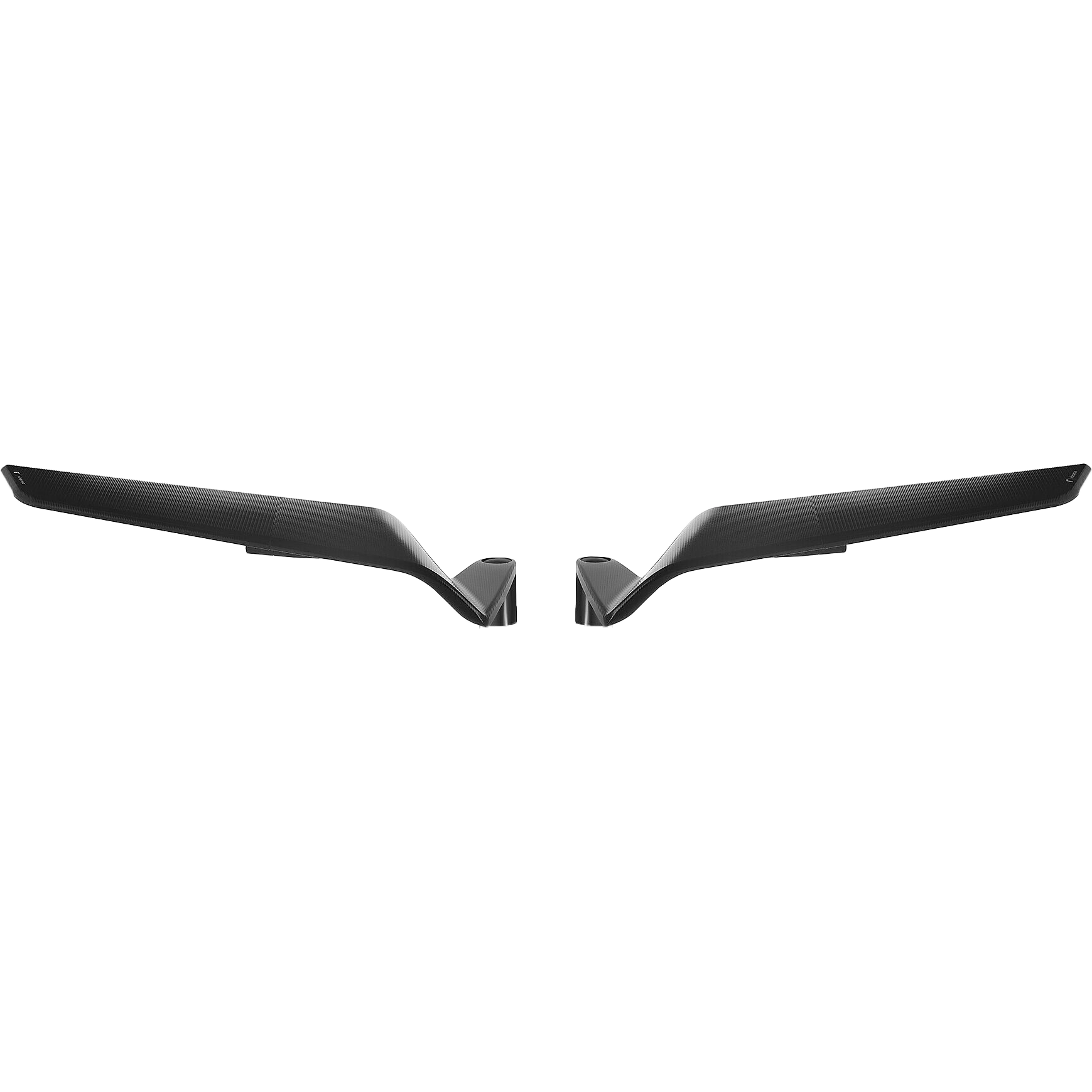 Stealth Naked Mirror Universal Pair Black