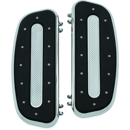 Kuryakyn Heavy Industry Driver Floorboards Chrome