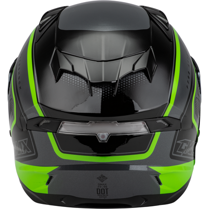 Ff 98 Aftershock Helmet Grey/Neon Green Xl
