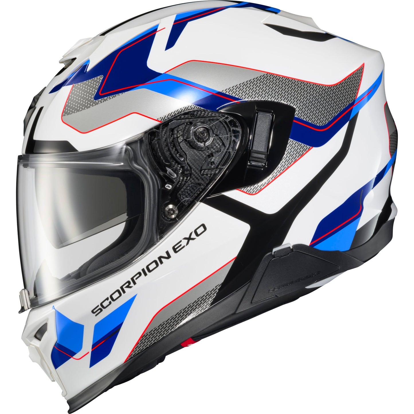 Exo T520 Full Face Helmet Zuse White/Blue Xl